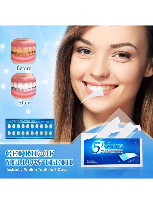 SHEIN Tiras blanqueadoras para dientes sensibles - Quierox - Tienda Online