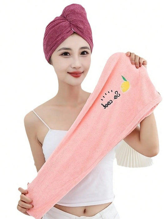 SHEIN Toalla de secado rápido para el cabello, toallas de microfibra antifrizz - Quierox - Tienda Online