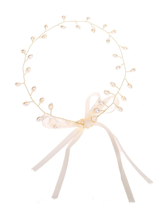 SHEIN Tocado elegante de boda con adornos de perlas sintéticas - Quierox - Tienda Online