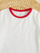 SHEIN Toddler Camiseta con ribete en contraste para niños pequeños - Quierox - Tienda Online