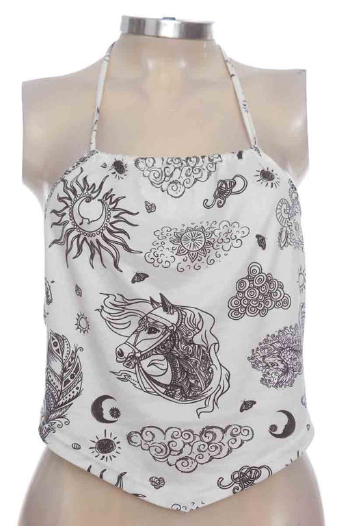 SHEIN Top / Camiseta color Blanco - Quierox - Tienda Online