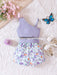 SHEIN Top De Cuello Asimétrico Para Niña Y Pantalones Cortos Ajustados - Quierox - Tienda Online