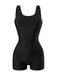 SHEIN Traje de baño de una pieza, sencillo, a la moda, informal, sin espalda, para playa. - Quierox - Tienda Online
