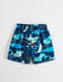 SHEIN Traje de baño para bebé niño, shorts de playa con estampado de tiburón - Quierox - Tienda Online