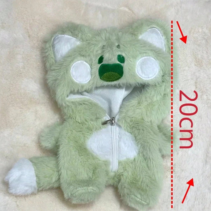 Shein Traje de Muñeca original de gato verde de 20 cm - Quierox - Tienda Online