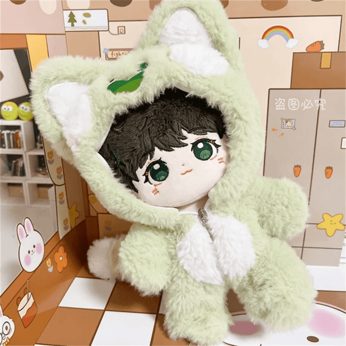 Shein Traje de Muñeca original de gato verde de 20 cm - Quierox - Tienda Online
