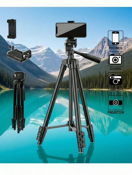 SHEIN Trípode portátil de viaje, ideal para transmisiones en directo desde smartphones. - Quierox - Tienda Online