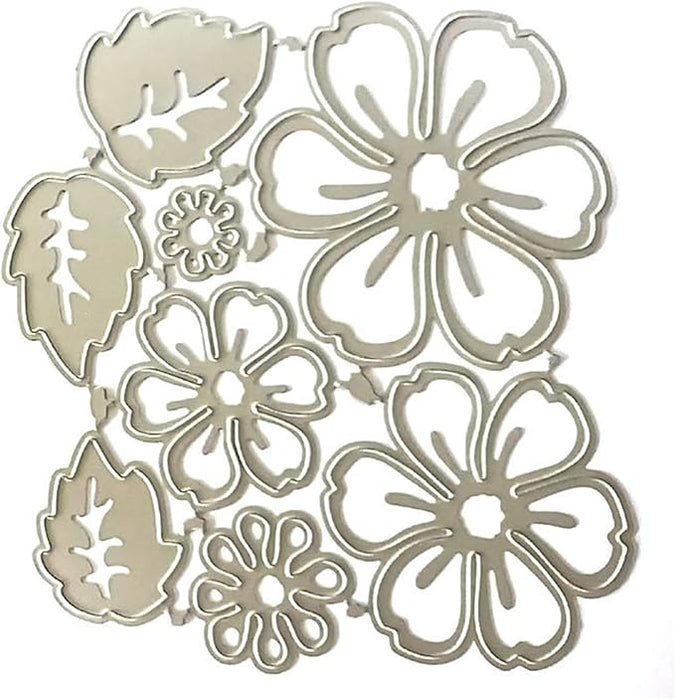 Shein Troqueles de corte de metal de mariposa y flor, moldes de plantilla para álbumes de recortes - Quierox - Tienda Online