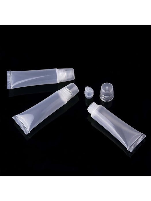 Shein Tubo cosmético transparente de 10 ml de capacidad para lápiz labial - Quierox - Tienda Online