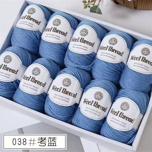 Shein Un juego de 10 madejas de lana mixta, con un peso total de 500 gramos 38 - Quierox - Tienda Online