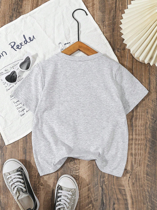 SHEIN Una camiseta adorable y moderna con un estampado floral - Quierox - Tienda Online
