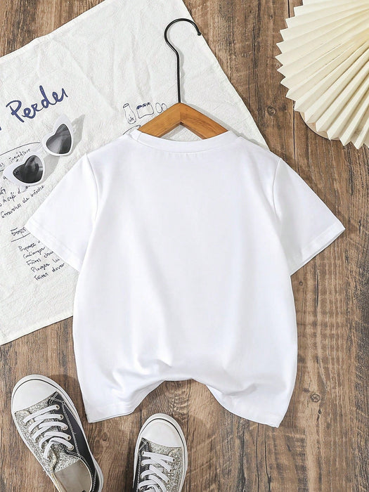 SHEIN Una camiseta adorable y moderna con un estampado floral - Quierox - Tienda Online