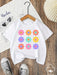 SHEIN Una camiseta adorable y moderna con un estampado floral - Quierox - Tienda Online