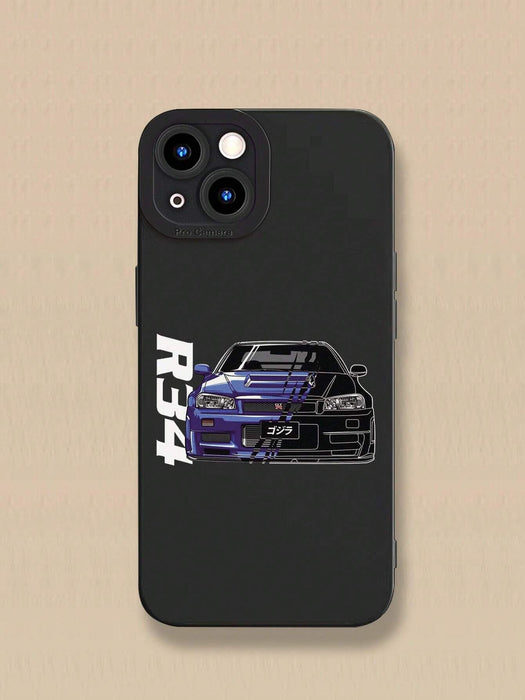 Shein Una funda de protección para cámara TPU con diseño de coche de moda, compatible con las series Apple - Quierox - Tienda Online