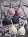 Shein Underwear Conjunto de 3 sujetadores de copa suave de microfibra con copa completa y push up - Quierox - Tienda Online