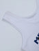 SHEIN Unity Camiseta sin mangas ajustada para mujer con estampado de letras - Quierox - Tienda Online