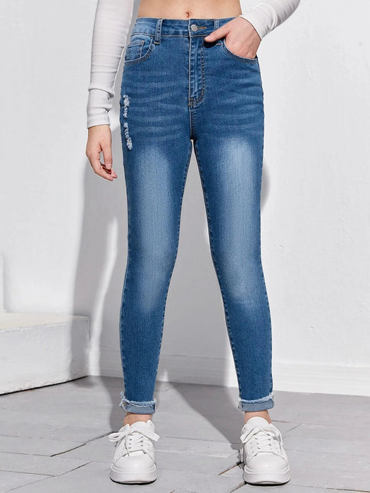 Vaqueros shein hotsell