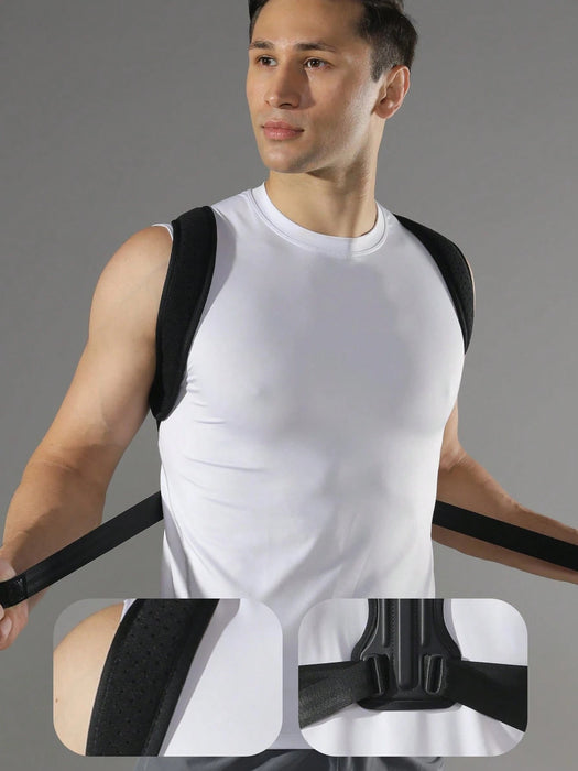Shein VBOSI Corrector de postura ajustable para espalda y hombros, unisex - Quierox - Tienda Online