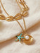 SHEIN VCAY Collar en capas con decoración de conchas - Quierox - Tienda Online