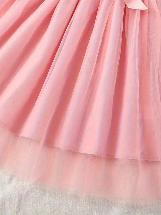 Shein Vestido con estampado floral, manga corta y volante para niña preadolescente - Quierox - Tienda Online
