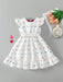 SHEIN Vestido de cumpleaños blanco de hada de verano para niñas - Quierox - Tienda Online