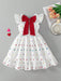 SHEIN Vestido de cumpleaños blanco de hada de verano para niñas - Quierox - Tienda Online