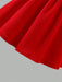 SHEIN Vestido de punto con cuello cuadrado, mangas abultadas y cuentas - Quierox - Tienda Online