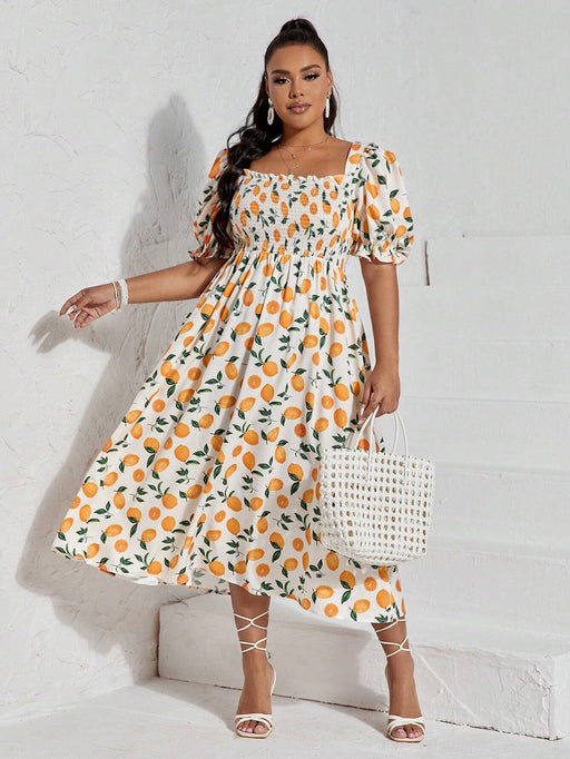 Tallas Grandes Vestidos Floreados Largos Shein Vestidos Floreados