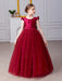 SHEIN Vestido elegante de fiesta de Navidad para niña - Quierox - Tienda Online