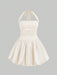 SHEIN Vestido elegante de mujer con cuello halter - Quierox - Tienda Online