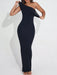 Shein Vestido largo convertible sin tirantes para mujer - Quierox - Tienda Online