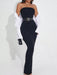 Shein Vestido largo convertible sin tirantes para mujer - Quierox - Tienda Online
