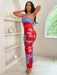 Shein Vestido maxi con estampado floral sin tirantes de moda para mujer de BamGleam - Quierox - Tienda Online
