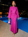 SHEIN Vestido maxi elegante con diseño de cola de sirena y ajuste ceñido para mujer - Quierox - Tienda Online