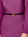 SHEIN VESTIDO MIDI DRAPEADO DE SATÉN PREMIUM MOTF - Quierox - Tienda Online