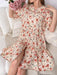 SHEIN Vestido pijama de noche con botones y estampado floral de CottageSlumber - Quierox - Tienda Online