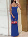 SHEIN Vestido sexy y elegante de color liso con abertura, ajustado, ideal para salir de noche - Quierox - Tienda Online