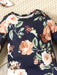 SHEIN Vintaside Kids Mono y diadema con estampado floral para bebé niña - Quierox - Tienda Online