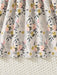 SHEIN Vintaside Kids Vestido de verano para niña con estampado floral y volantes - Quierox - Tienda Online