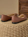 Shein WHDXY Mocasines planos de color liso con punta para mujer - Quierox - Tienda Online