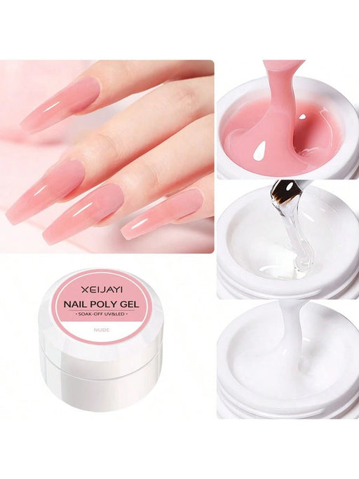 SHEIN XEIJAYI 1 Gel Constructor Sólido Para Uñas, Gel De Extensión - Quierox - Tienda Online