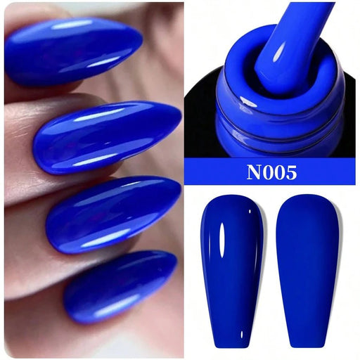 SHEIN XEIJAYI 1 Pieza Esmalte De Uñas En Gel Azul De 7,3 Ml - Quierox - Tienda Online