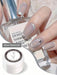 Shein XEIJAYI 2 piezas de esmalte de uñas en gel metálico pintado, arte de uñas creativo, elástico, metálico - Quierox - Tienda Online