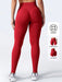 SHEIN Yefecy Leggings deportivos sin costuras de cintura alta para mujer - Quierox - Tienda Online