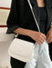 SHEIN Yogodlns Bolsa de sillín ligera, informal, con detalle de letras - Quierox - Tienda Online