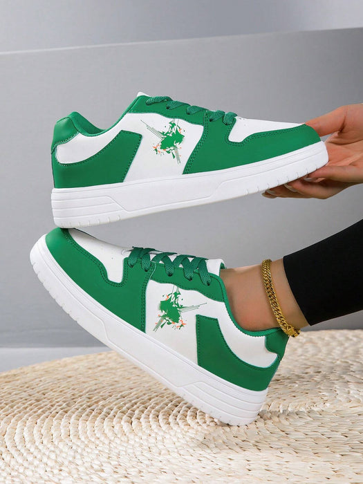 SHEIN Zapatillas blancas con suela gruesa para mujer - Quierox - Tienda Online