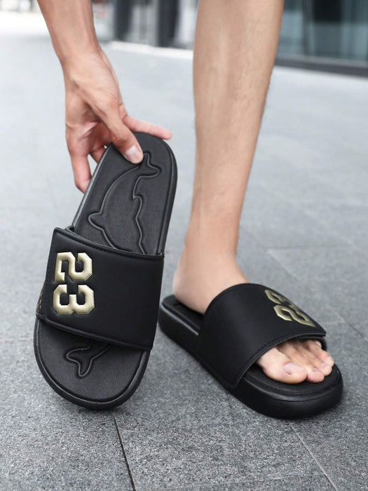 Shein Zapatillas de verano para hombre, sandalias de correa de gancho - Quierox - Tienda Online