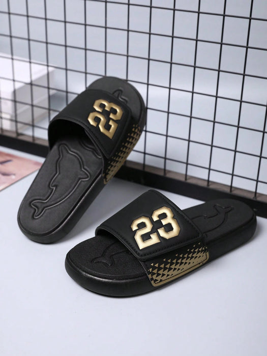 Shein Zapatillas de verano para hombre, sandalias de correa de gancho - Quierox - Tienda Online