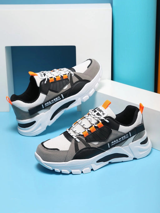 SHEIN Zapatillas deportivas casuales de moda para hombre, zapatillas gruesas - Quierox - Tienda Online