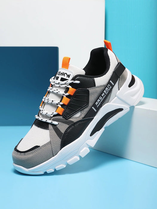 SHEIN Zapatillas deportivas casuales de moda para hombre, zapatillas gruesas - Quierox - Tienda Online